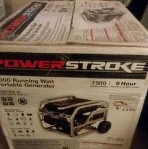 Powerstroke 6000/7500 watt port generator